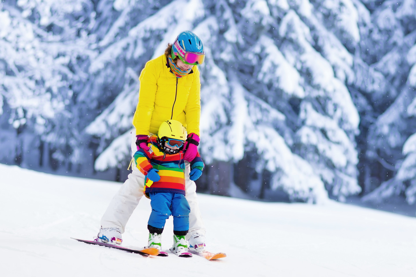Ik was verrast bad rechter Kinderen leren skiën - Hoe leert u kinderen skiën? - Skiën voor kinderen